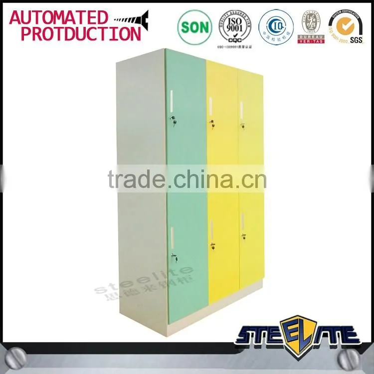 Smart laundry locker 6 door steel locker