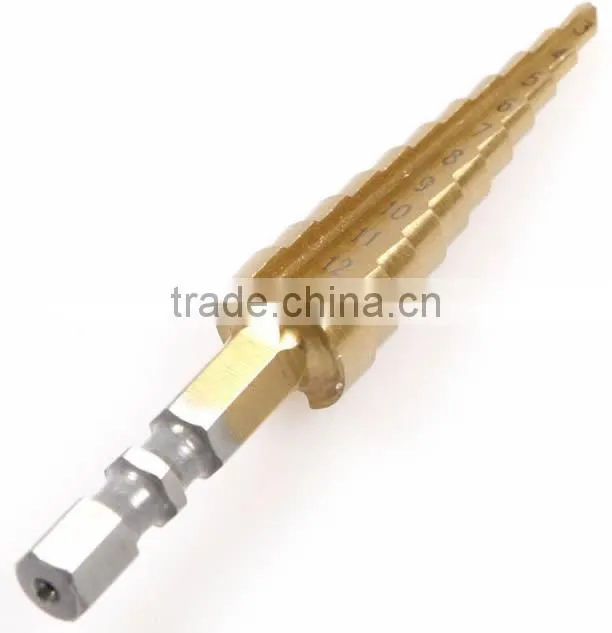Step Down HSS Impact Driver Metric Drill Bits