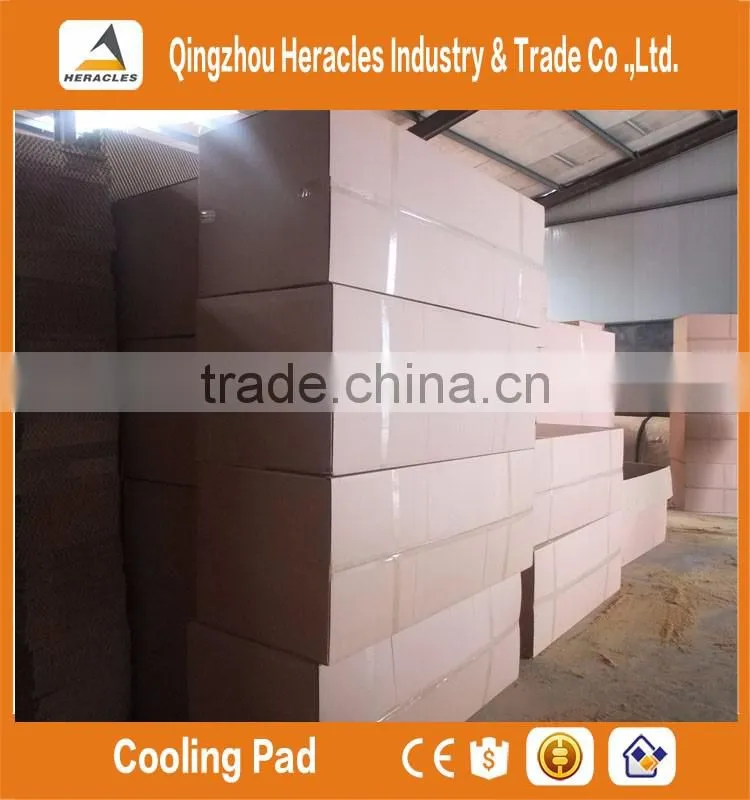 Heracles hot sale trade assurance cooling pad water air cooler for poultry farm and greenhouse