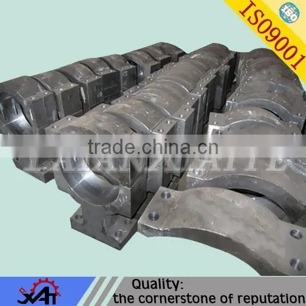 customized carbon steel metal casting bearing block made in China
