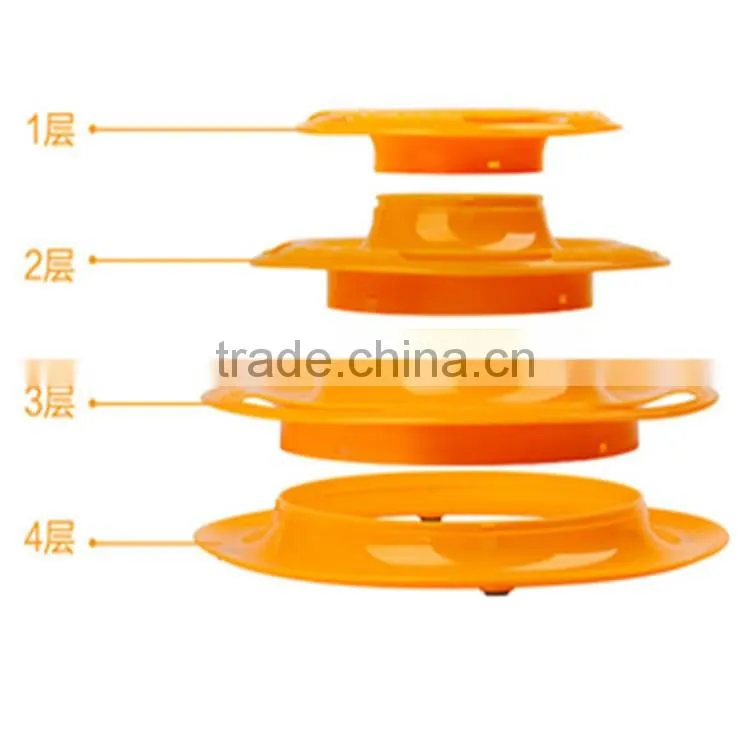 Kitty cat toy cat scratch three-wheel disc Play ball supplies pet cat funny cat toy