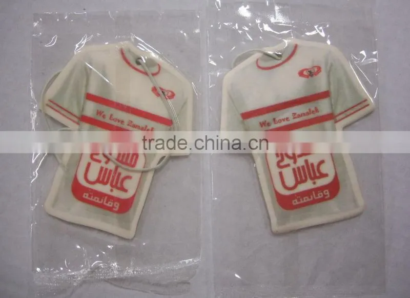 paper air freshener-OEM shape for Alibaba IPO in USA