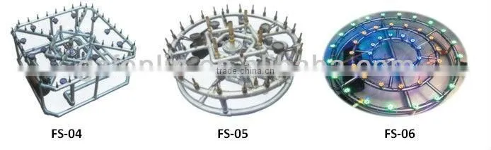 museum front door decoration with controller musical garden water fountain