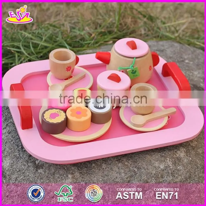 2017 New design best natural wooden kitchen playsets for kids online W10B189