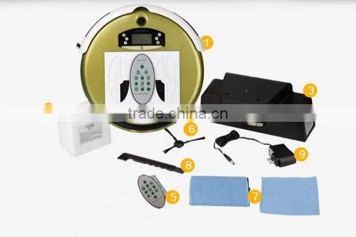 hot sale fashionalbe model and good quality dry function home/house robot vacuum cleaner