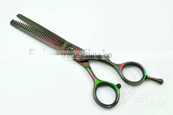 Black Titanium Professional Hairdressing Scissors