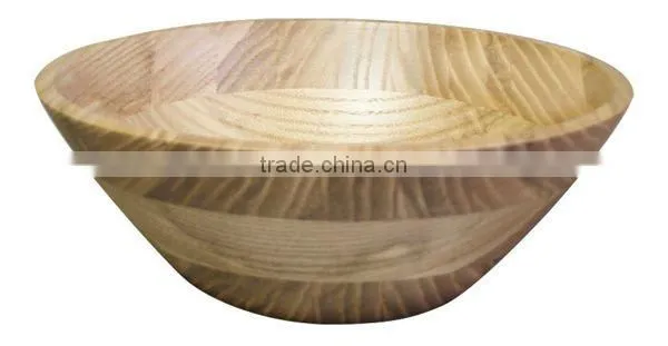 Kijihiki Keyaki Japanese Zelkova Wood Marquetry Salad Bowl Wooden Bowl Hand Made