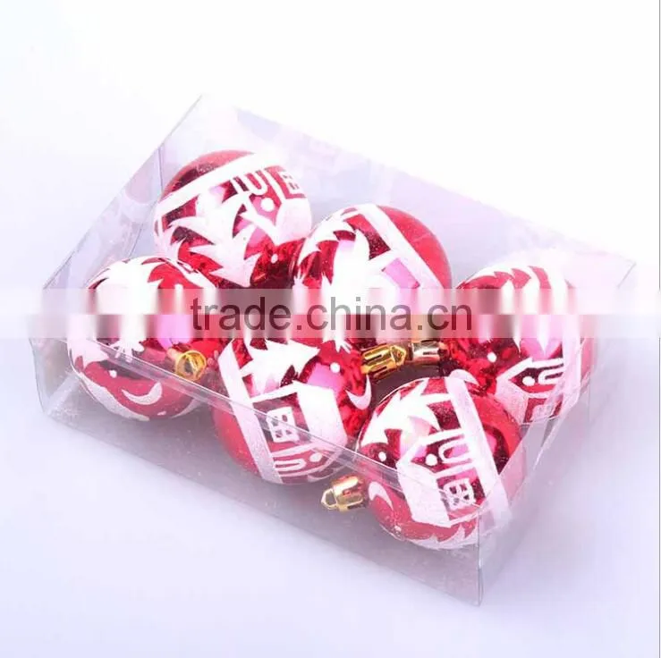 Factory price wholesale Christmas Plastic decoration ball