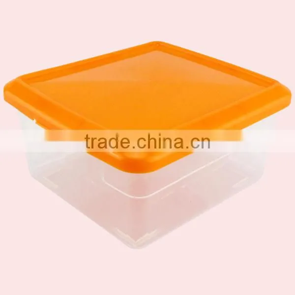 1.6L 3-compartment Microwave Safe food Storage Container With Lid