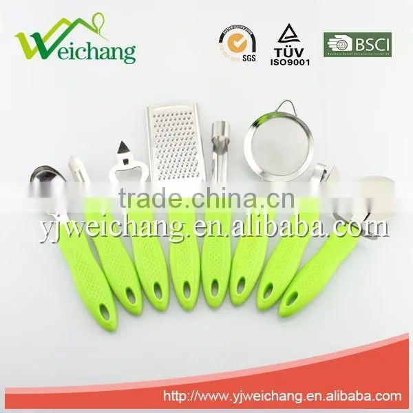 WCJ217 SKIMMER STAINLESS STEEL WITH PP HANDLE ,HOT SALE ,HIGH QUALITY