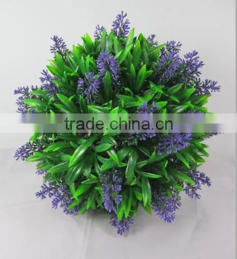 Artificial Plastic Flower Ball, Artificial Lavender Ball