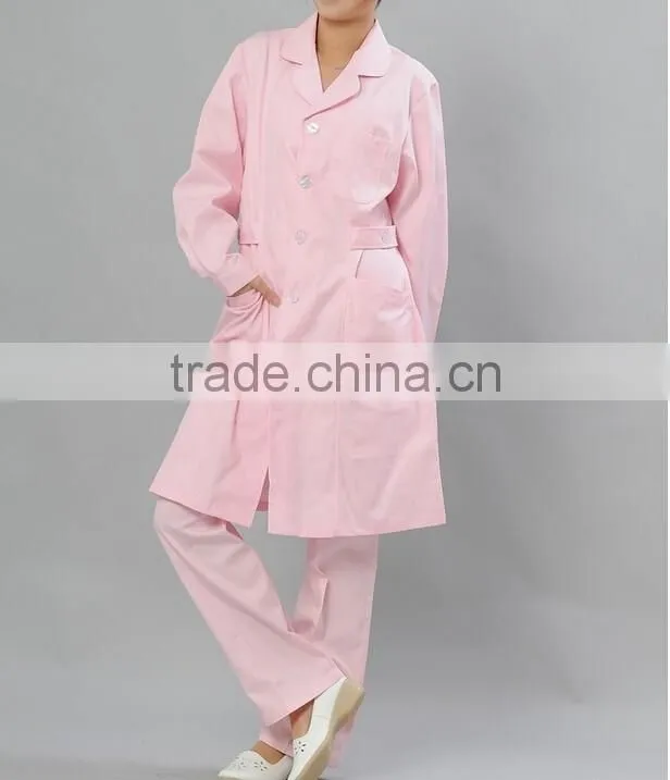 Customized medical scrubs ,2017 100% cotton nursing wear, New Cheap hospital Uniform