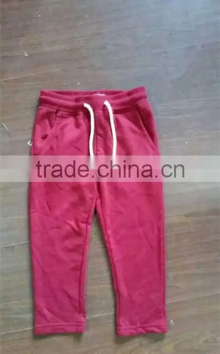 New style casual kids fashion pants design pants clothing stocklots