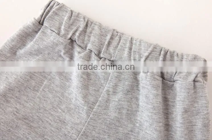 custom made quality knit girls kids casual shorts and dress