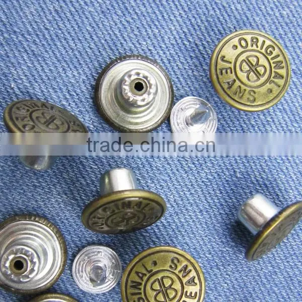 LETTER JEAN BUTTON