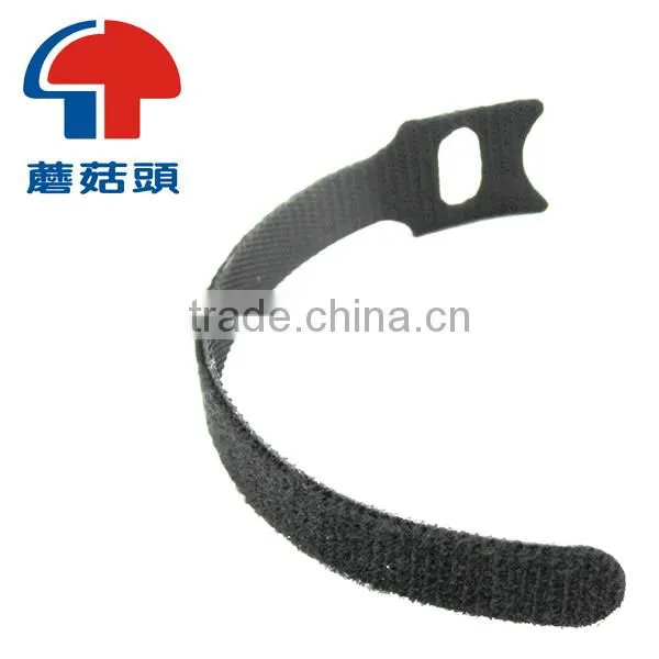 2015 self-locking hook and loop cable tie