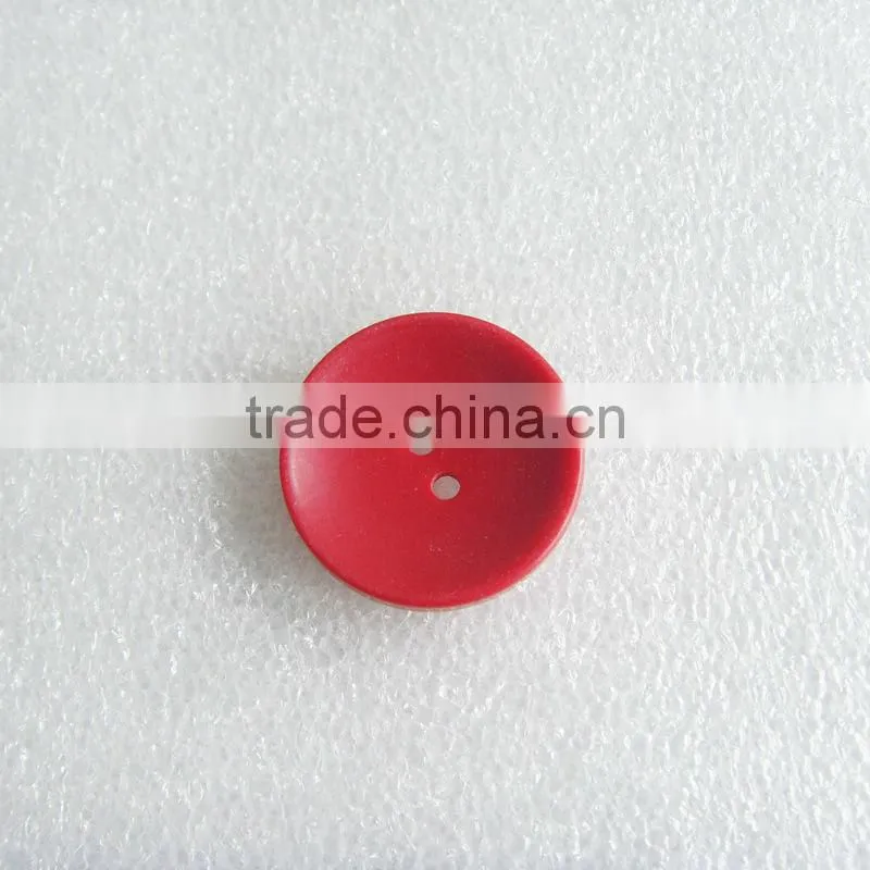 40L red resin button for coats