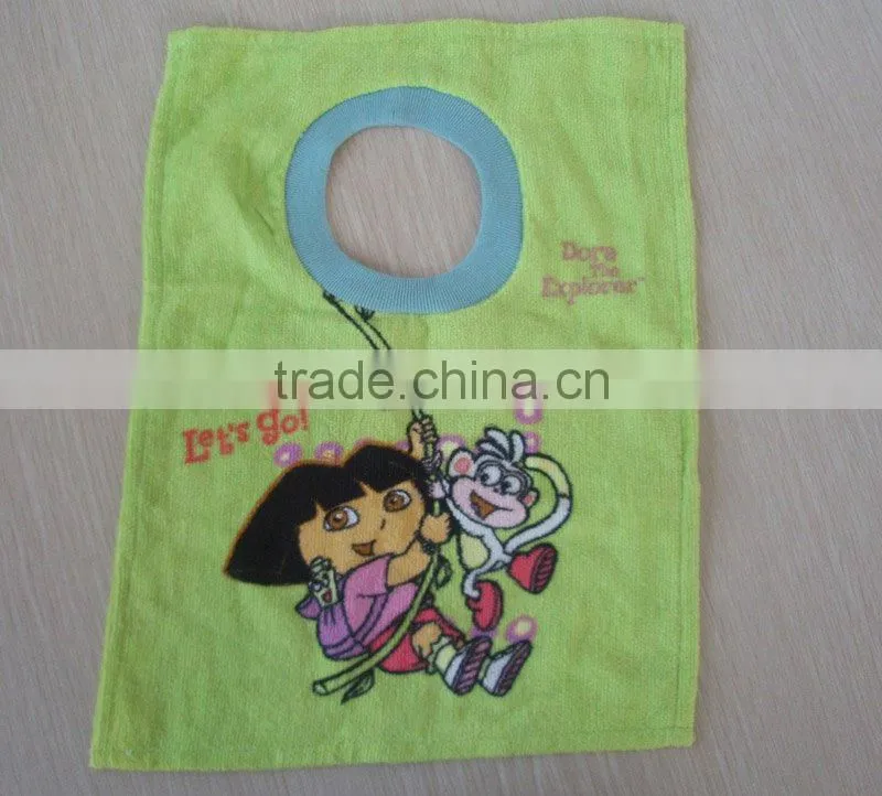 100% cotton velvet printing dicky for children