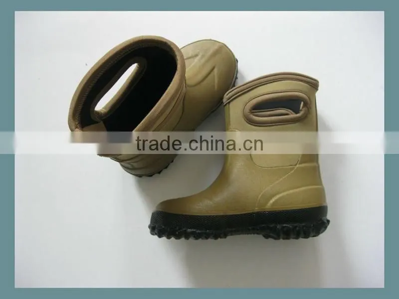 Top Quality fancy Neoprene kids cheap boot