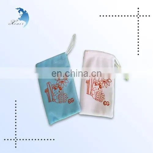 Custom size with personale logo velvet pouch jewelry bag with good service