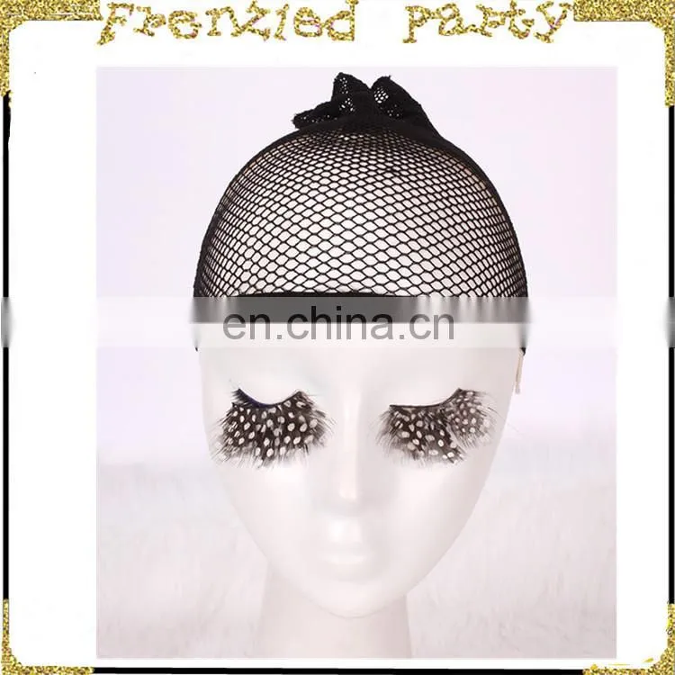 Black Unisex Stocking Snood Nylon Stretch Wig Caps FGWA-1004