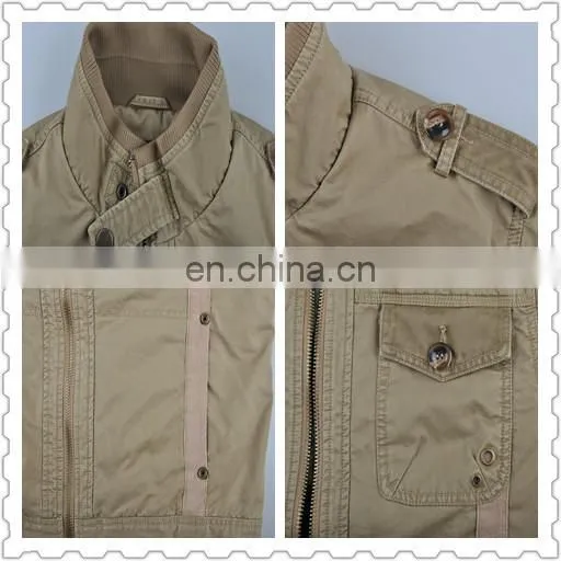 lastest fashion mens simple spring thin casual cotton lab jacket 2015