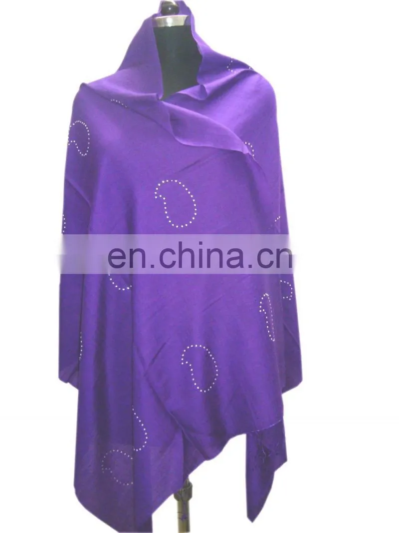 Pashmina Shawl with Crystals