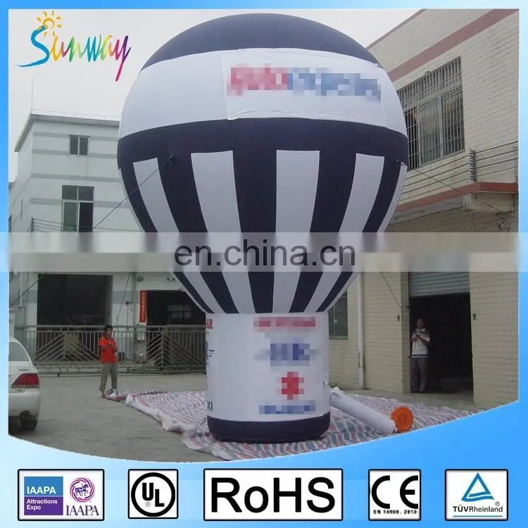Sunway Advertising 6m Inflatable Colorful Ground Balloons