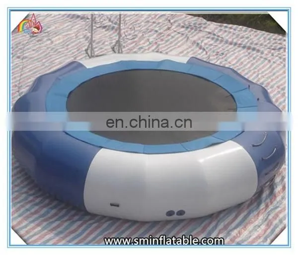 Best quality inflatable water trampoline float,inflatable floating water trampoline,inflatable water game