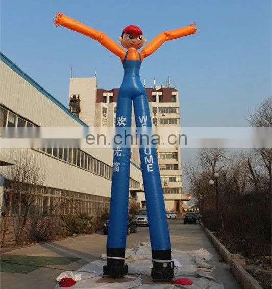 Cheerful inflatable happy air dancer for sale /mini air dancer