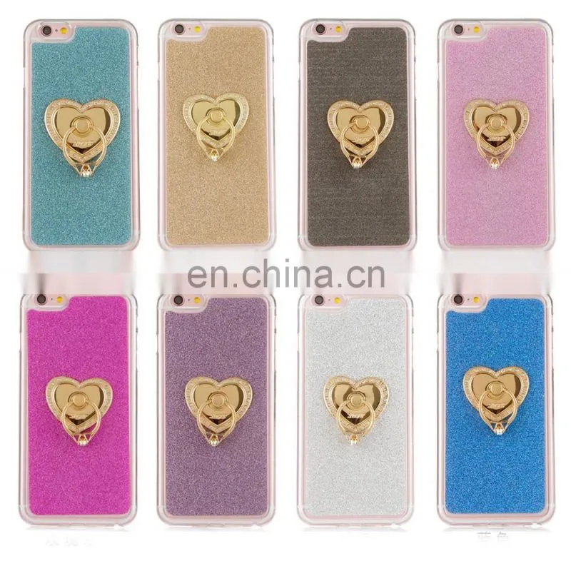 Bling style kickstand cover case TPU phone case for iPhone 6 Plus/ 6S Plus