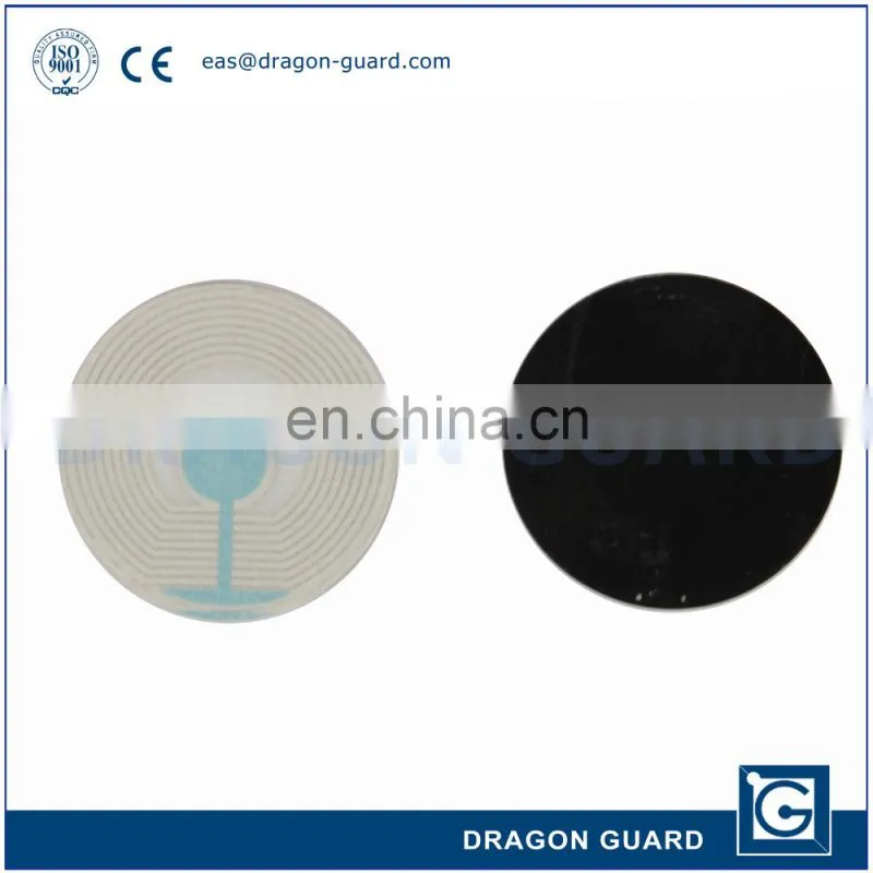 RF 8.2mhz security soft tags 4x4 clothing tag EAS RF LABEL with high quality