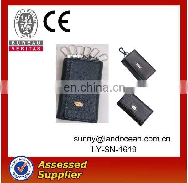 Custom mens wallet with key holder