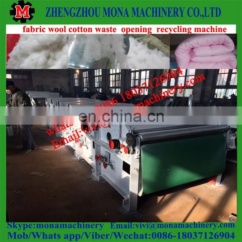 China professional supplier cotton fiber opener machine/polyester fiber opening machine