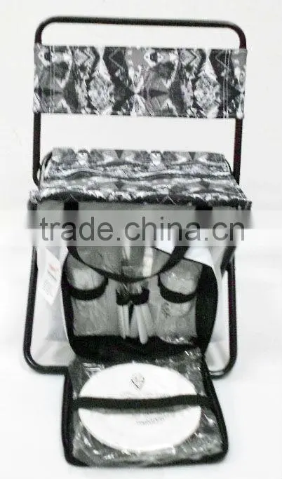 folding cooler chair / folding fishing chair with cooler