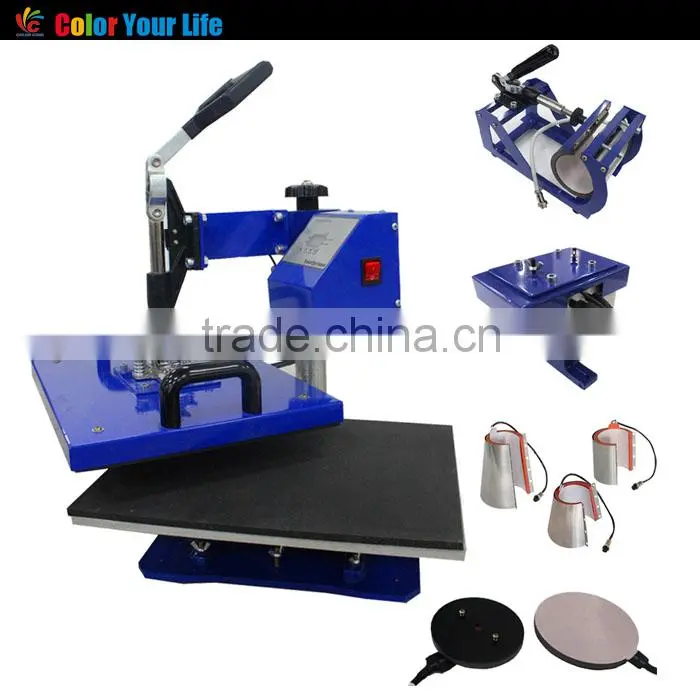 8 Pcs Heaters 8 in 1 Combo Heat Press Machine