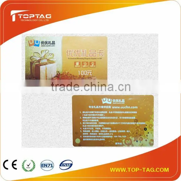 hot sell printable Waterproof smart IC card/ NFC rfid Cards