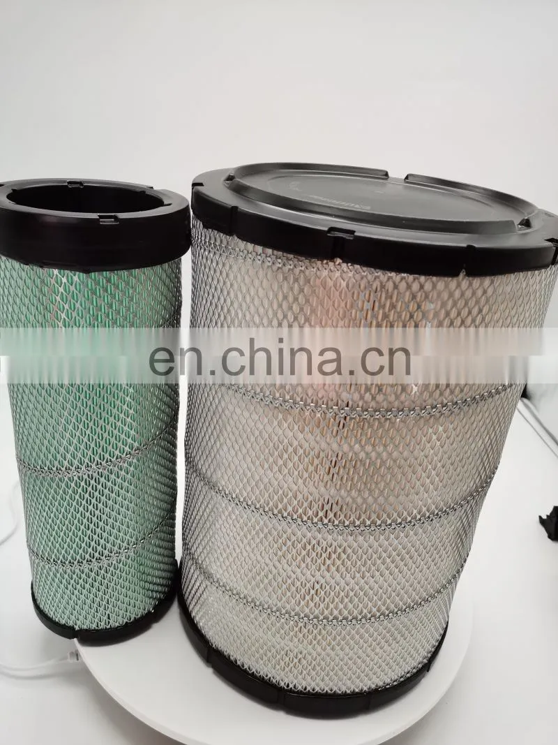 excavator spare parts air filter 6I-2506+6I-2504 600-185-5110+600-185-5120 FOR SK250-8 SK350-8 PC300-7 PC360-7 E325D