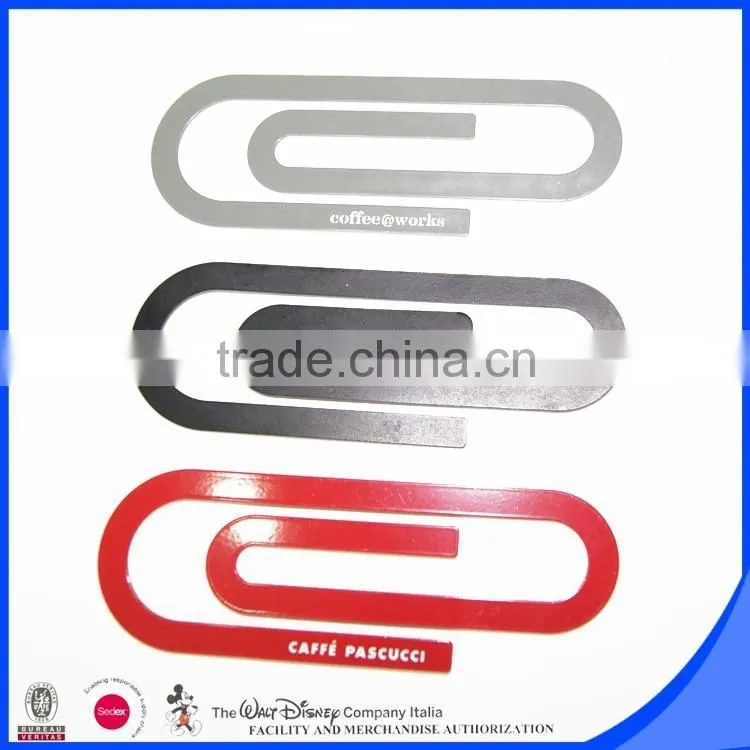 Customized business gift stamping bookmark