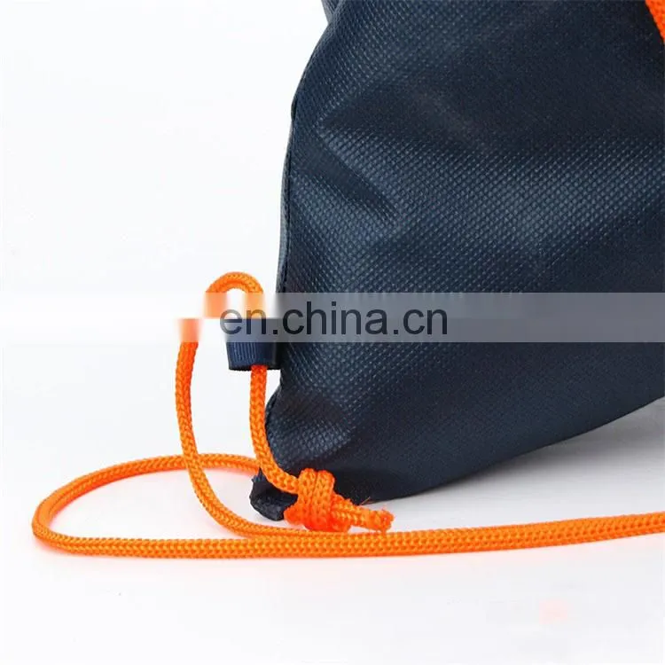 Drawstring Bag Non Woven Backpack Custom Printed Eco Friendly for Kids
