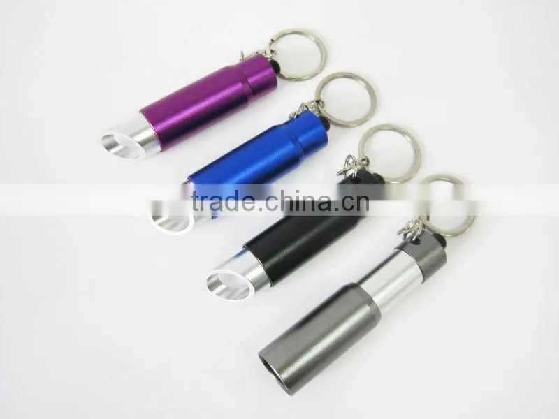 2014 new product 3led keychain flashlight torch bottle opener