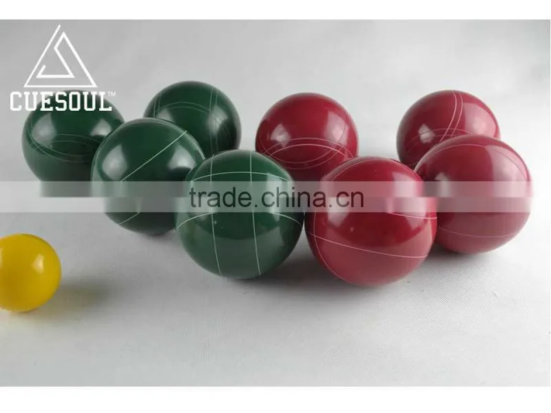 CUESOUL Professional Bocce Ball, multi size available, mught weight available, multi finishing available, OEM Welcome