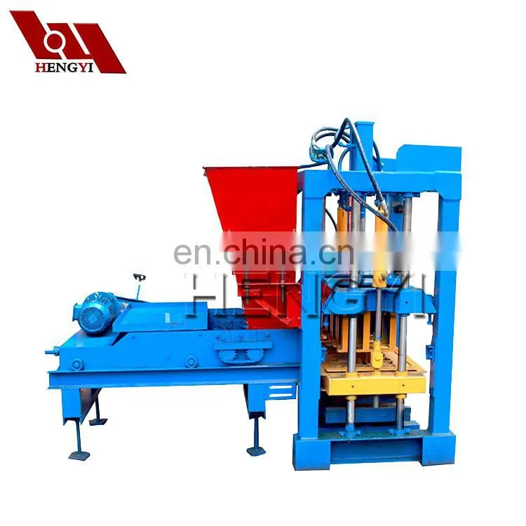 QT4-15 fully automatic cinder brick making processing equipment /commercial paving block making machine kenya