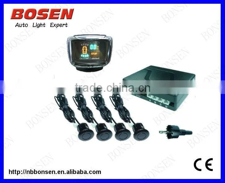 auto parking sensor with Video camera TFT display and human voice