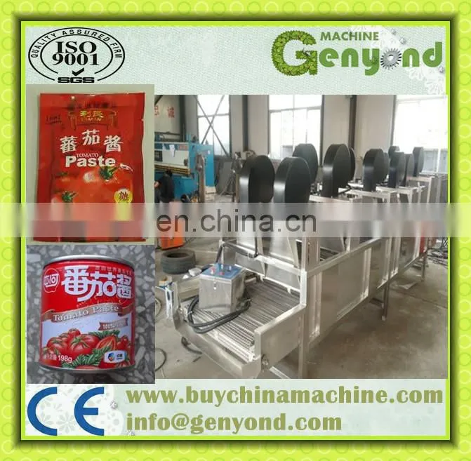 Tomato Paste Processing Line Ketchup Production Plant