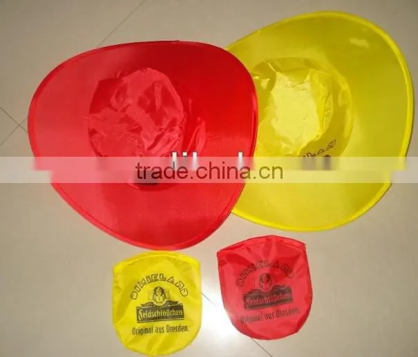 china cowboy hats, made in China folding nylone hats, printable funny cowboy top hats