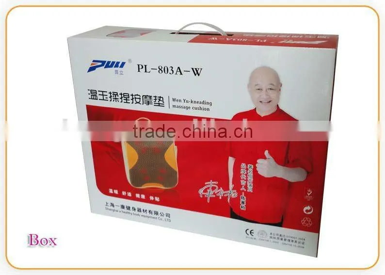 comfortable knocking kneading lumbar back massage cushion