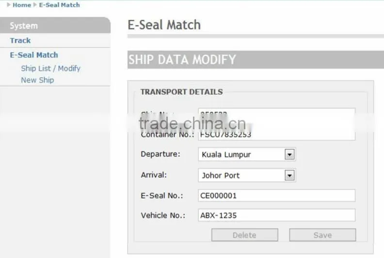 uhf rfid container lock for container management with rfid handheld reader