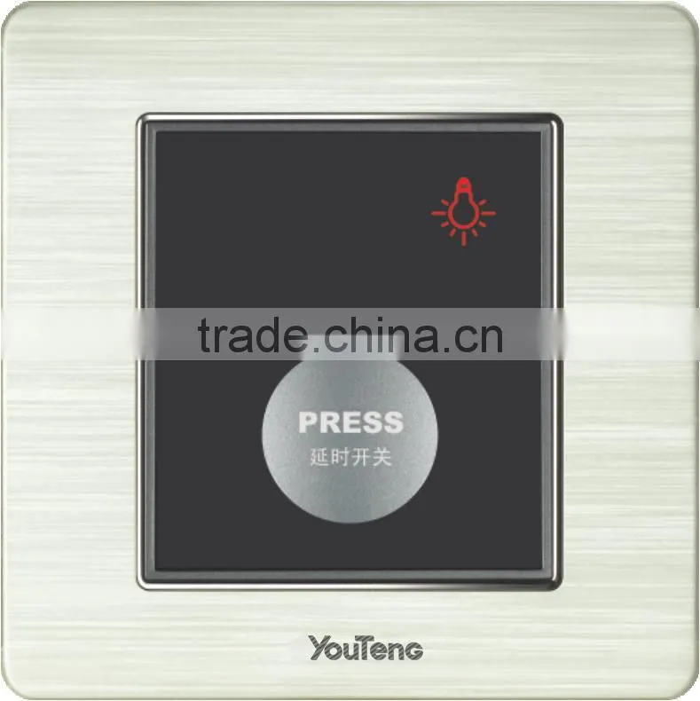 Touched time delay switch