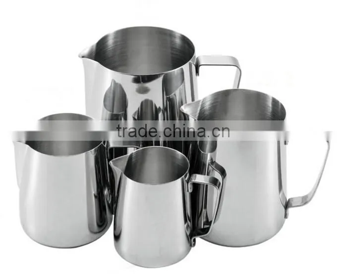 150ml mirror polished stainless steel milk pitcher/measuring/water jug /milk pot